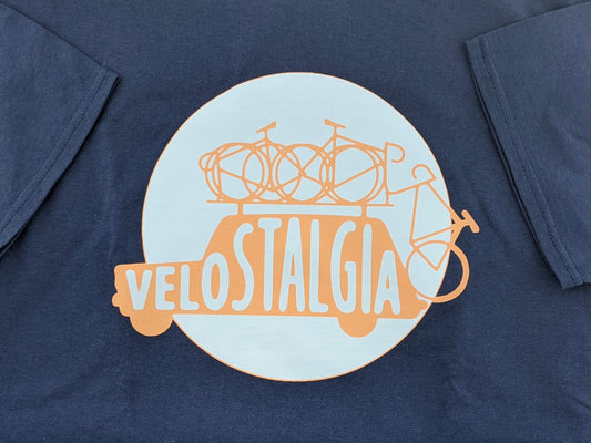 Velostalgia logo tee-shirt